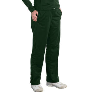 Sport-Tek Ladies Tricot Track Pant - Dark/All Green, Forest
