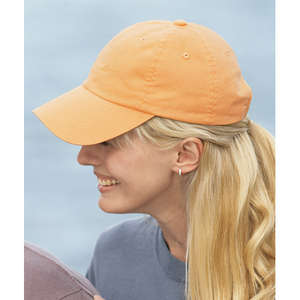 Port Authority Ladies Garment Washed Cap - Dark/All