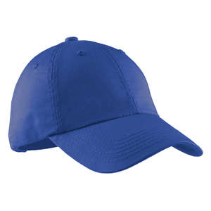 Port Authority Ladies Garment Washed Cap - Dark/All Blue, Faded