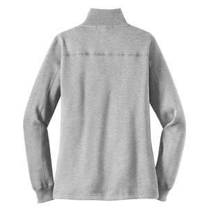 Sport-Tek Ladies Quarter-Zip Sweatshirt - Dark/All 