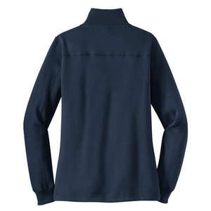 Sport-Tek Ladies Quarter-Zip Sweatshirt - Dark/All 
