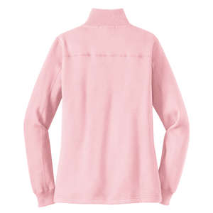 Sport-Tek Ladies Quarter-Zip Sweatshirt - Dark/All 