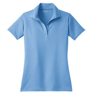 Sport-Tek Ladies Micropique Sport-Wick Sport Shirt - Dark/All Blue, Lake