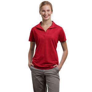 Sport-Tek Ladies Micropique Sport-Wick Sport Shirt - Dark/All 