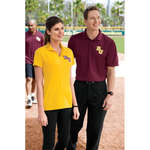 Customized Ladies Golf & Polo Shirts - Sport-Tek Ladies Micropique Sport-Wick Sport Shirt - Dark/All