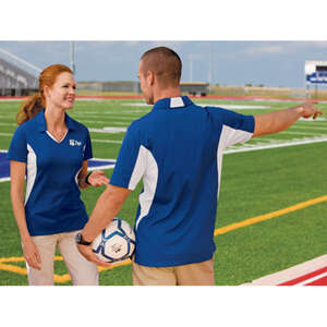 Custom Promotional Sport-Tek Ladies Side Blocked Micropique Sport-Wick Sport Shirt - Dark/All