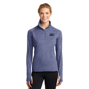 Custom Promotional Sport-Tek Ladies Sport-Wick Stretch Half-Zip Pullover - Dark/All
