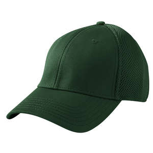 New Era Stretch Mesh Cap - Dark/All Green, Dark
