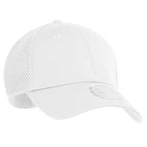 New Era Stretch Mesh Cap - Dark/All White/White