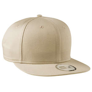 New Era Flat Bill Adjustable Cap - Dark/All Stone