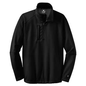 OGIO Torque Pullover - Dark/All Blacktop/Red, Signal