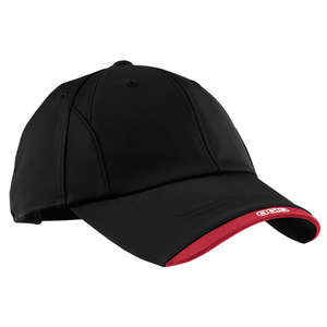 OGIO X-Over Cap - Dark/All Black/Red, Chili