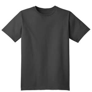 Port and Company Organic Cotton T-Shirt - Dark/Colors Charcoal
