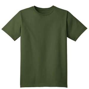 Port and Company Organic Cotton T-Shirt - Dark/Colors Green, City
