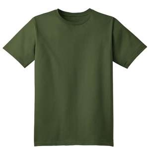 Port and Company Youth Organic Cotton T-Shirt - Dark/Colors Green, City
