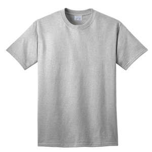 Port and Company 5.5 Oz. 100% Cotton T-Shirt - Light/Heather Gray, Ash