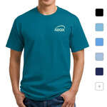 Imprinted Adult T-Shirts - Port and Company 5.5 Oz. 100% Cotton T-Shirt - Dark/Colors