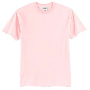 Port and Company 50/50 Cotton/Poly T-Shirt - Light/Heather Pink, Pale