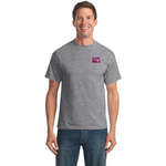 Custom Adult T-Shirts - Port and Company 50/50 Cotton/Poly T-Shirt - Light/Heather