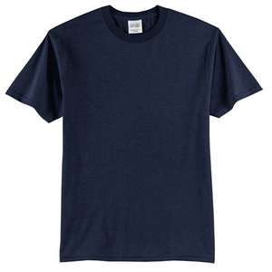 Port and Company 50/50 Cotton/Poly T-Shirt - Dark/Colors Blue, Navy