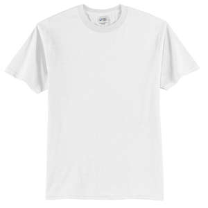 Port and Company 50/50 Cotton/Poly T-Shirt - White/Neutral White