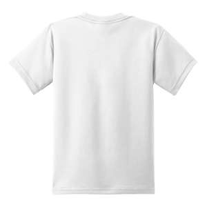 Port and Company Youth 50/50 Cotton/Poly T-Shirt - White/Neutral 