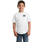 Promotional Promotional Products - Port and Company Youth 50/50 Cotton/Poly T-Shirt - White/Neutral