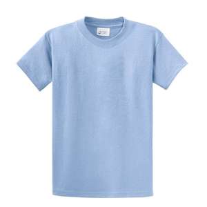 Port and Company Essential T-Shirt - Light/Heather Blue, Light