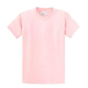 Port and Company Essential T-Shirt - Light/Heather Pink, Pale