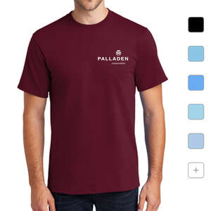 Custom Promotional Port and Company Essential T-Shirt - Dark/Colors