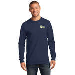 Customized Apparel - Port and Company Long Sleeve Essential T-Shirt - Dark/Colors