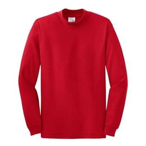 Port and Company Mock Turtleneck - Dark/Colors Red