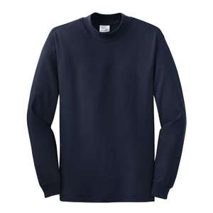 Port and Company Mock Turtleneck - Dark/Colors Blue, Navy