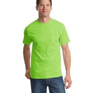 Port and Company Essential T-Shirt with Pocket - Light/Heather 