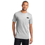 Custom T-Shirts - Port and Company Essential T-Shirt with Pocket - Light/Heather