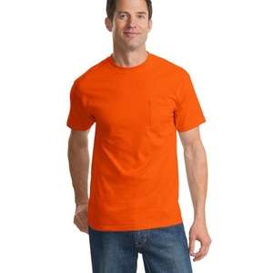Port and Company Essential T-Shirt with Pocket - Dark/Colors