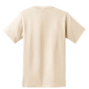 Port and Company Essential T-Shirt with Pocket - White/Neutral 