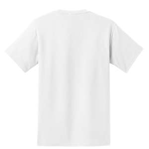 Port and Company Essential T-Shirt with Pocket - White/Neutral 