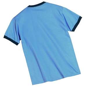 Port and Company Ringer T-Shirt - Dark/Colors