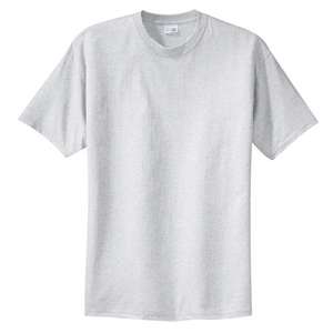 Port and Company Tall Essential T-Shirt - Light/Heather Gray, Ash