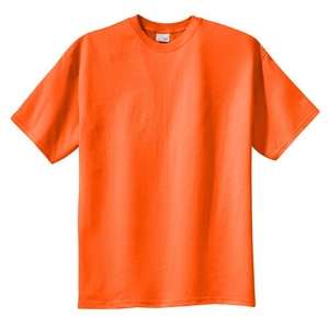 Port and Company Tall Essential T-Shirt - Dark/Colors Orange