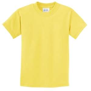 Port and Company Youth Essential T-Shirt - Light/Heather Yellow