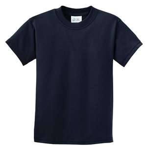 Port and Company Youth Essential T-Shirt - Dark/Colors Blue, Navy