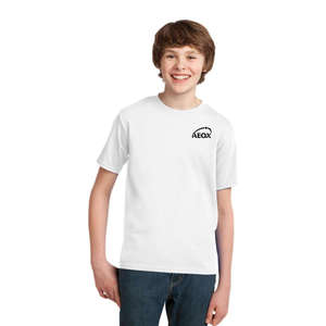 Custom Promotional Port and Company Youth Essential T-Shirt - White/Neutral