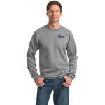 Promotional Crewneck Sweatshirts - Port and Company 7.8 Oz. Crewneck Sweatshirt - Light/Heather