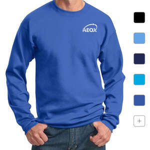 Custom Promotional Port and Company 7.8 Oz. Crewneck Sweatshirt - Dark/Colors