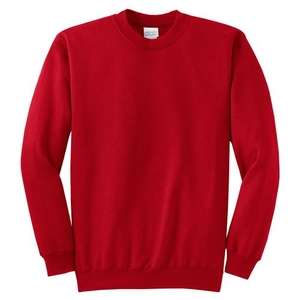 Port and Company 7.8 Oz. Crewneck Sweatshirt - Dark/Colors Red
