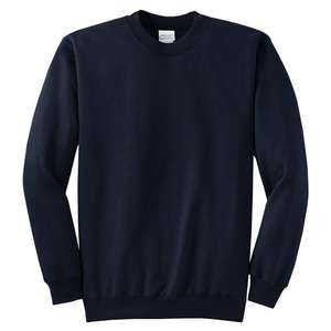 Port and Company 7.8 Oz. Crewneck Sweatshirt - Dark/Colors Blue, Navy