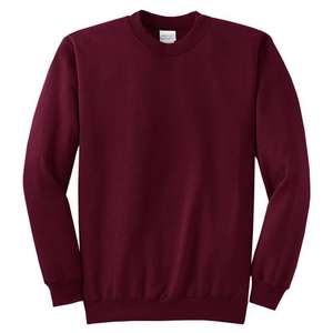 Port and Company 7.8 Oz. Crewneck Sweatshirt - Dark/Colors Maroon