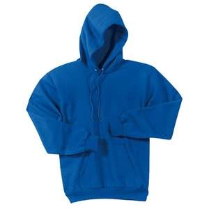Port and Company 7.8 Oz. Pullover Hooded Sweatshirt - Dark/Colors Blue, Royal